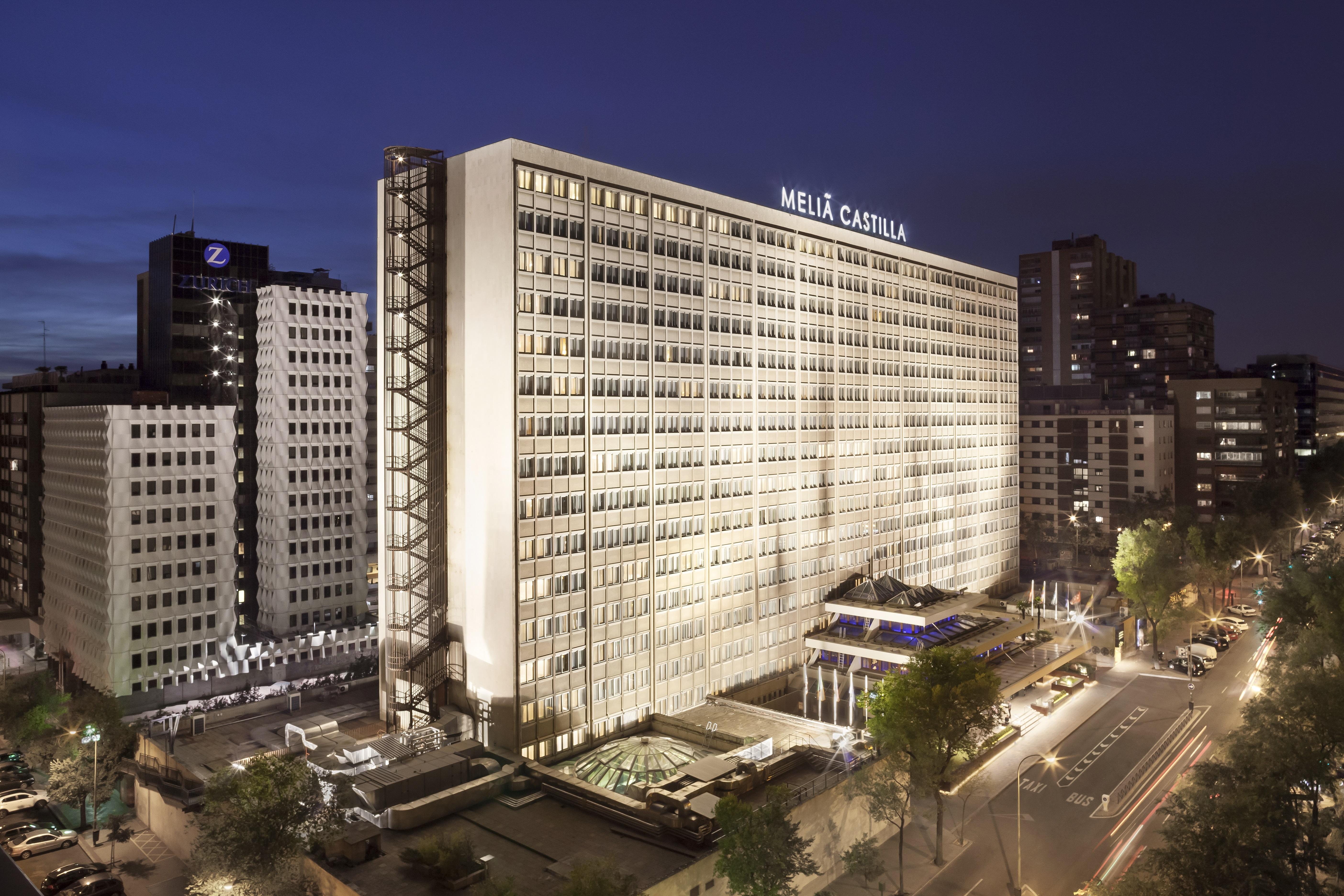 Melia Castilla Madrid Exterior foto